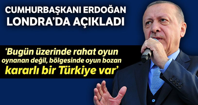 Cumhurbaşkanı Erdoğan: 'Bugün 17 yıl öncesine göre daha güçlü bir Türkiye var'