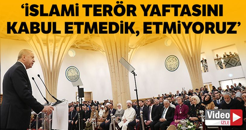 Cumhurbaşkanı Erdoğan Cambridge Camii'nin açılışını yaptı