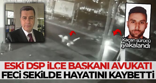 İstanbul'da eski DSP İlçe Başkanı avukatın feci ölümü kamerada