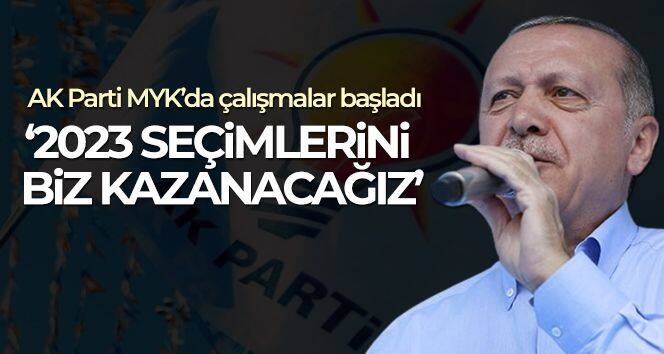 AK Parti MYK'nın gündemi seçim