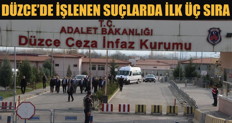 Düzce’de 2018 yılında bin 249 kişi cezaevini girdi
