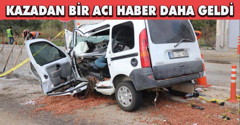 Kazadan Bir Acı Haber Daha Geldi