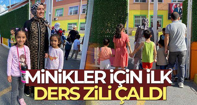 Minikler için ilk ders zili çaldı