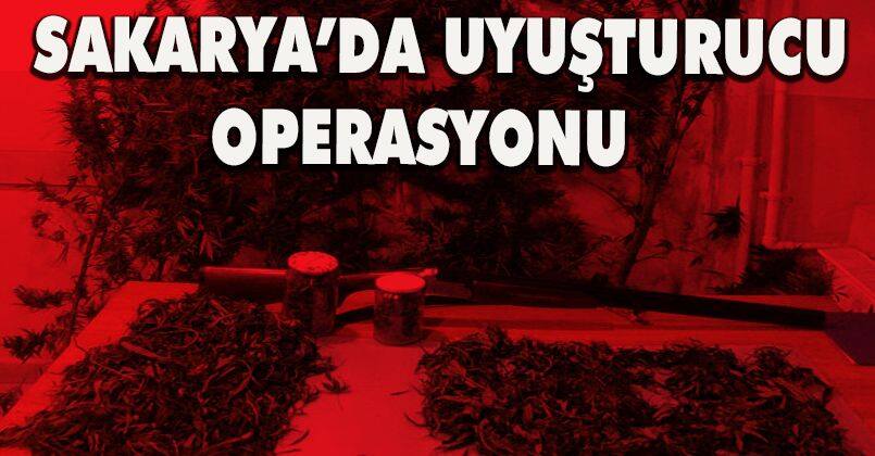 Sakarya’da uyuşturucu operasyonu: 2 gözaltı