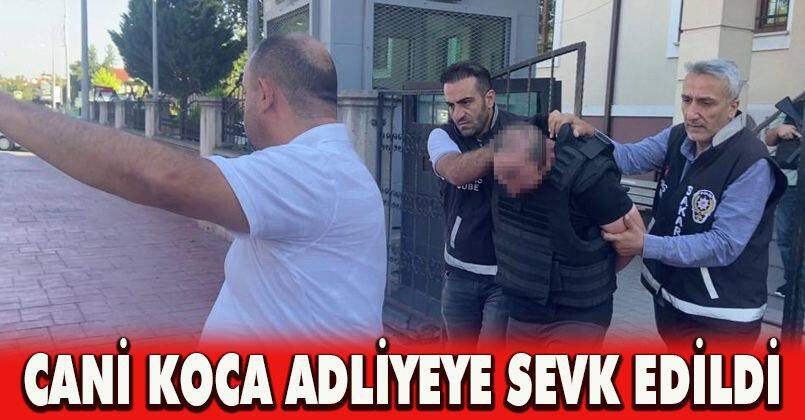 Karısını defalarca bıçaklayan cani koca adliyeye sevk edildi