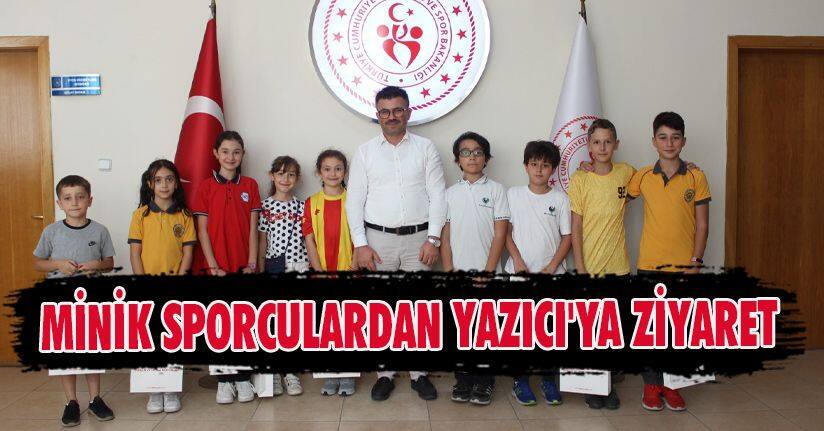 Minik Sporculardan Yazıcı'ya Ziyaret