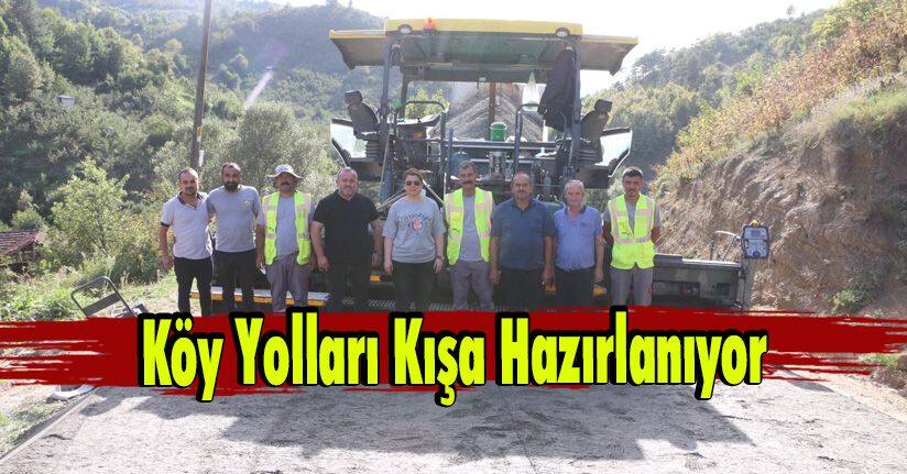 Köy Yolları Kışa Hazırlanıyor
