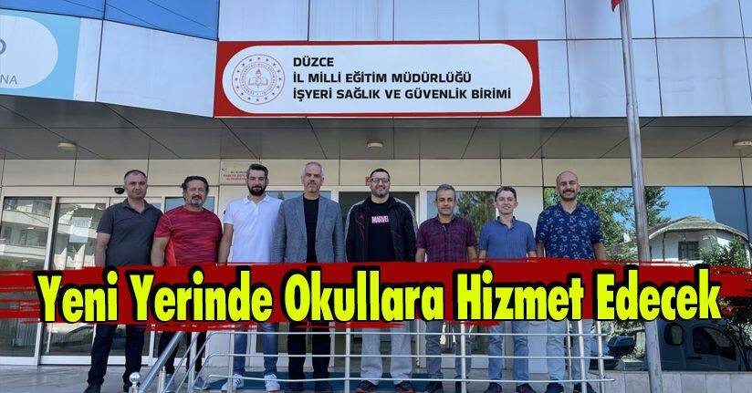 Yeni Yerinde Okullara Hizmet Edecek