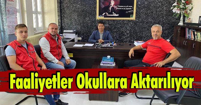 Faaliyetler Okullara Aktarılıyor