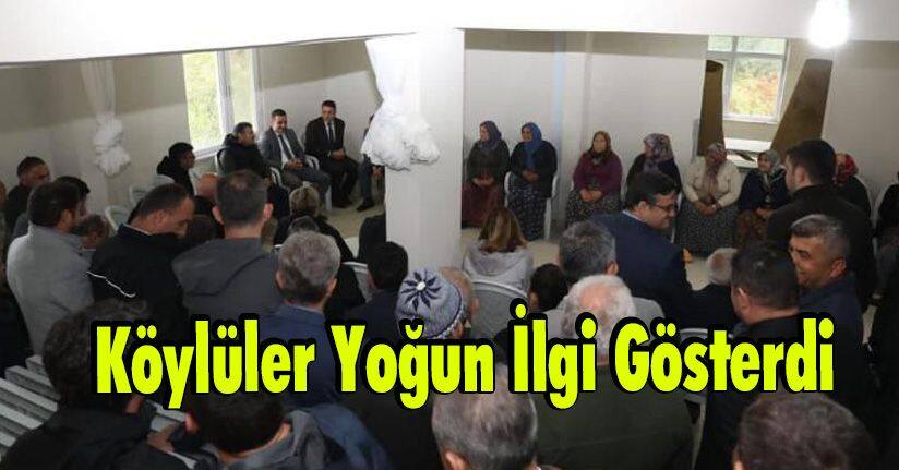 Köylüler Yoğun İlgi Gösterdi