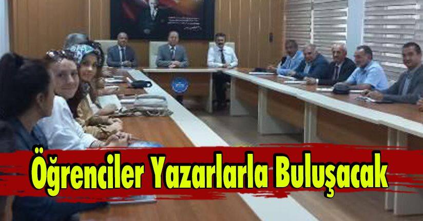Öğrenciler Yazarlarla Buluşacak