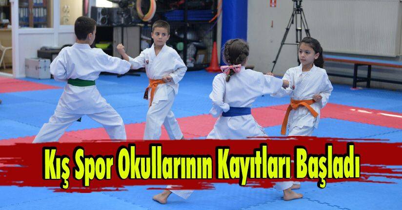 Kış Spor Okullarının Kayıtları Başladı