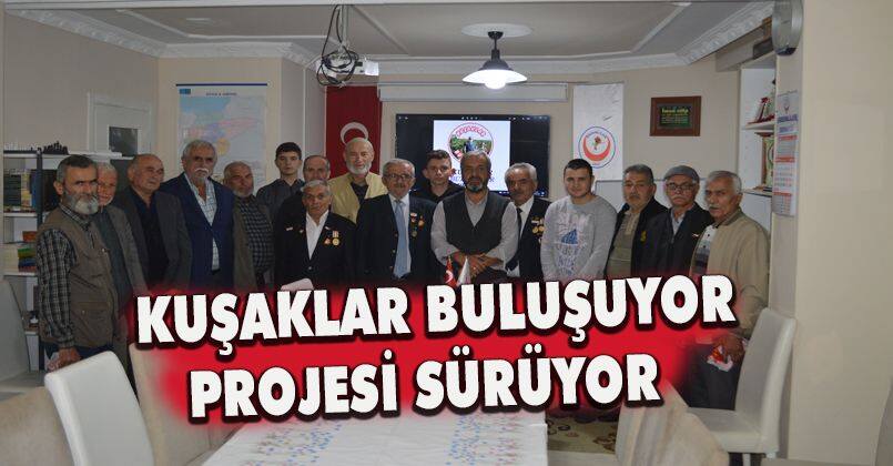 Kuşaklar Buluşuyor Projesi Sürüyor