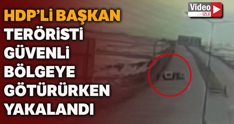 İran sınırından Türkiye'ye terörist geçiren HDP'li başkan suçüstü yakalandı