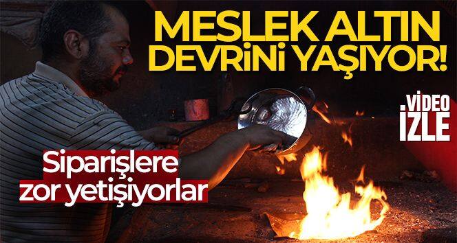 Dede mesleğinde siparişlere zor yetişiyorlar