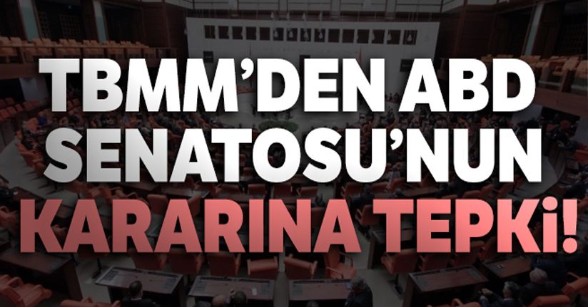 TBMM Genel Kurulundan, ABD Senatosunun 