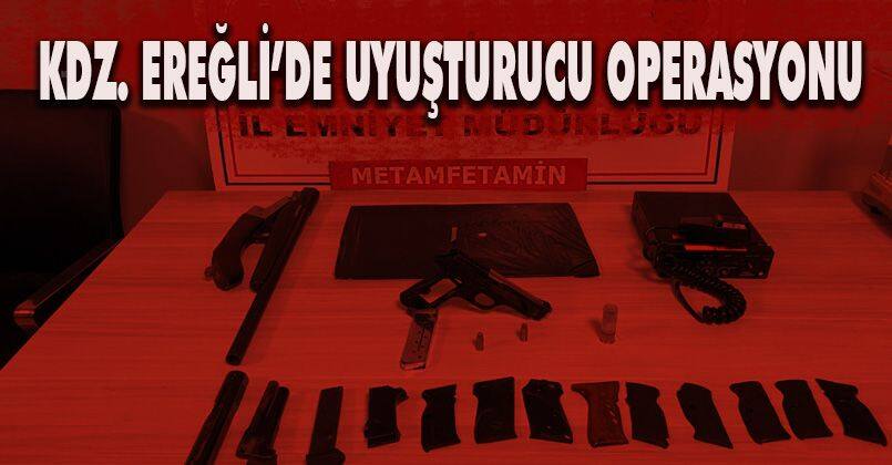 Kdz. Ereğli’de uyuşturucu operasyonu: 3 gözaltı