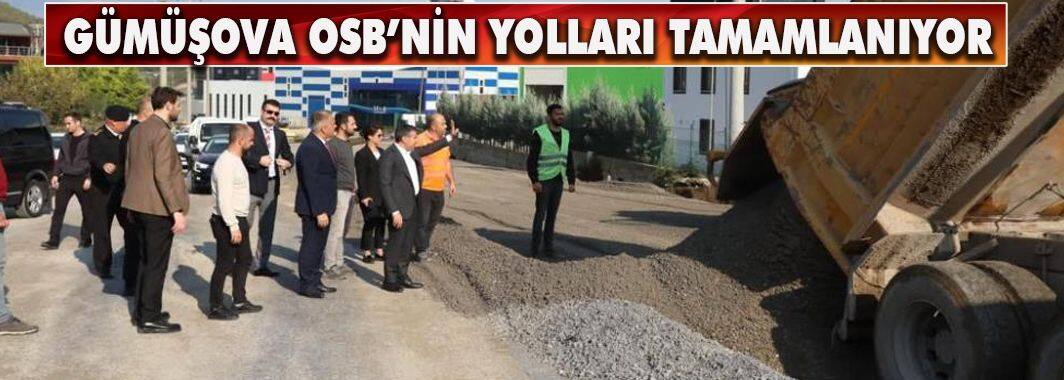 Gümüşova OSB’nin Yolları Tamamlanıyor