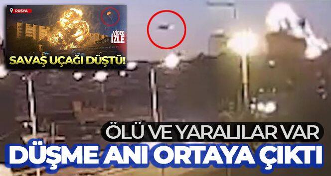 Rus savaş uçağının düşme anı ortaya çıktı