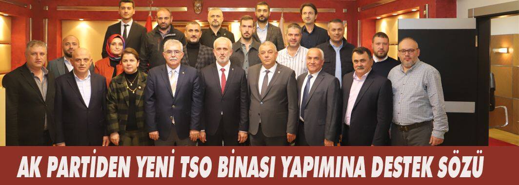 Ak Parti İl Yönetimi Düzce TSO’yu Ziyaret Etti