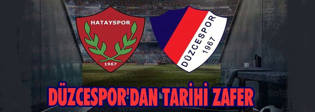 Düzcespor'dan Tarihi Zafer