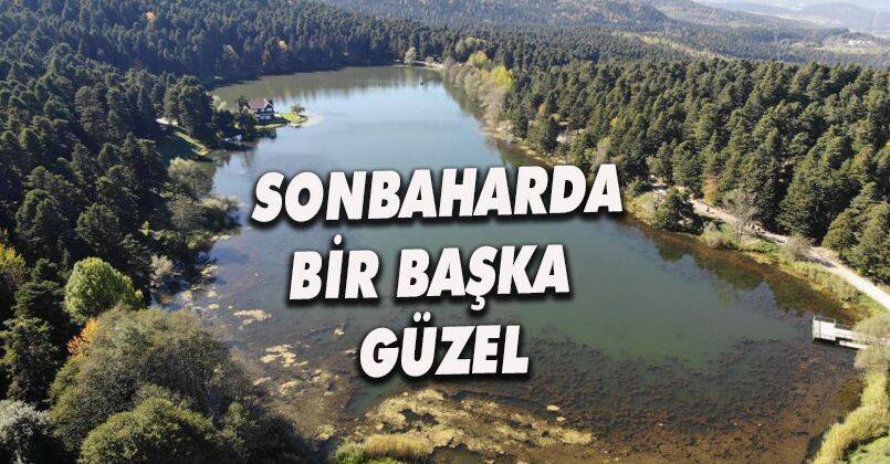 Gölcük Tabiat Parkı’nda sonbahar güzelliği mest etti