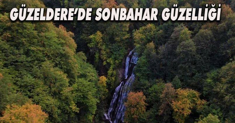 Güzeldere Şelalesi'nde sonbahar