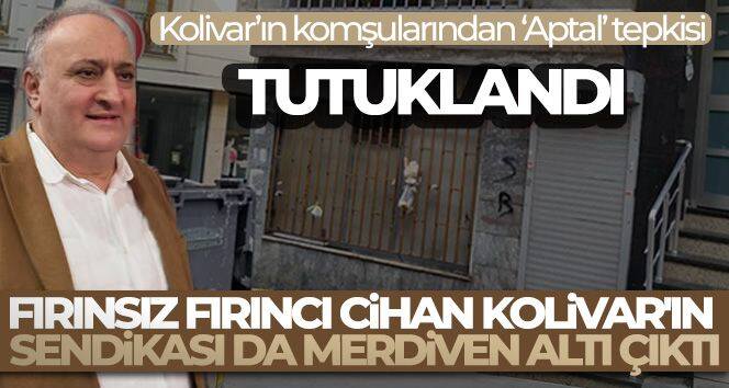 Fırınsız fırıncı Cihan Kolivar'ın sendikası da merdiven altı çıktı