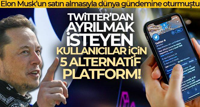 Twitter'a alternatif olacak 5 sosyal medya platformu