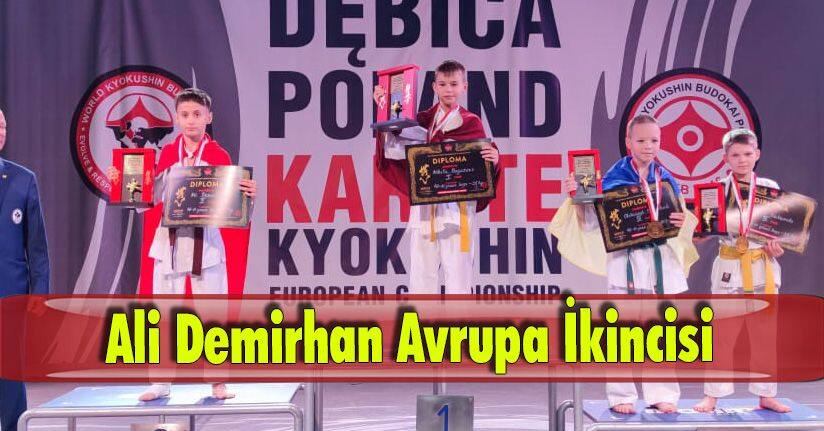 Ali Demirhan Avrupa İkincisi