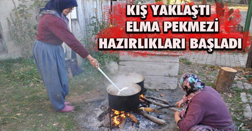 Köy halkının pekmez yapımının hikayesi