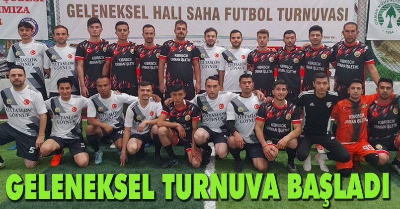 11’inci geleneksel futbol turnuvası başladı