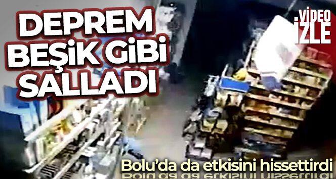 Deprem beşik gibi salladı