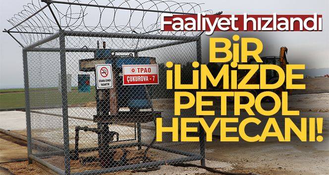 Çukurova 7 isimli kuyudan petrol fışkırdı