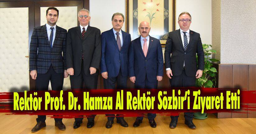 Sakarya Üniversitesi Rektörü Prof. Dr. Hamza Al Düzce Üniversitesi Rektörü’nü Ziyaret Etti