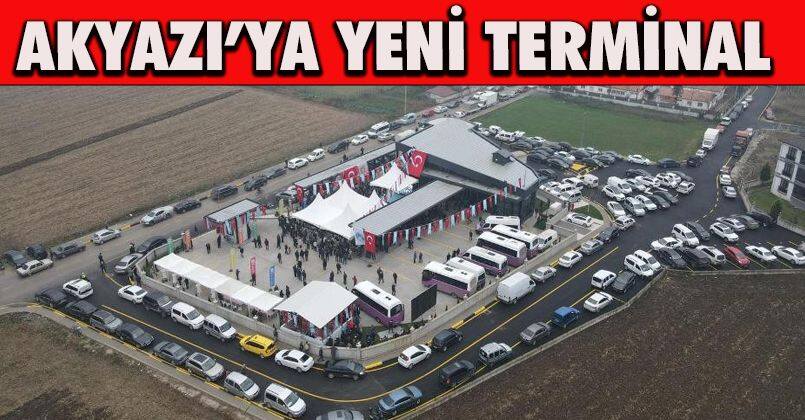 8 milyonluk ilçe terminali hizmete açıldı