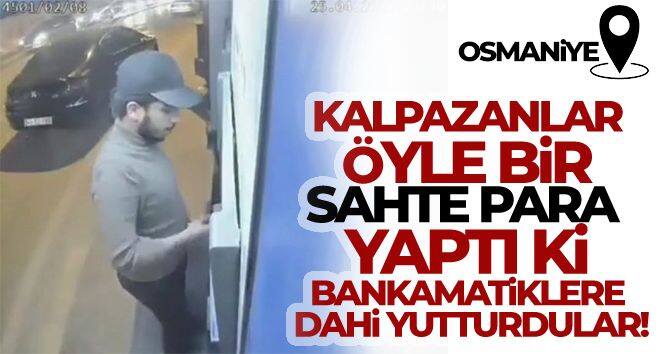 Villayı darphaneye çevirdiler, bankamatikten geçen sahte para ürettiler