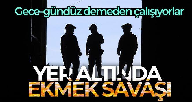 Gümüşhane'de 3 kardeş yer altında ekmek kavgası veriyor