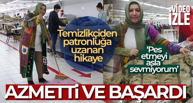 'Temizlikçi' olarak girdiği işletmenin patronu oldu, 320 kişi çalıştırıyor