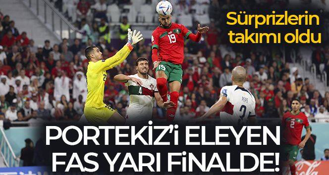 Fas, tarih yazdı! Portekiz Dünya Kupası'na veda etti