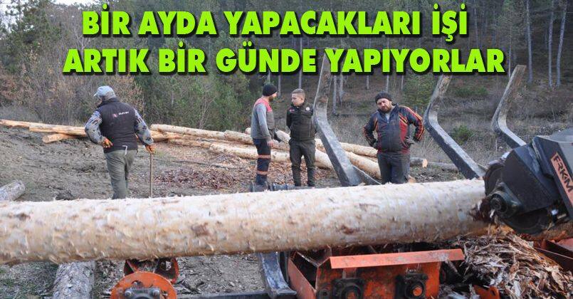 Bir ayda yapacakları işi artık bir günde yapıyorlar