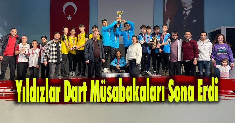 Yıldızlar Dart Müsabakaları Sona Erdi.