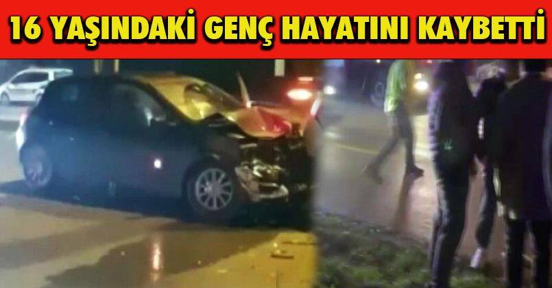 Duble yolda karşıya geçerken otomobil çarpan çocuk yaşamını yitirdi