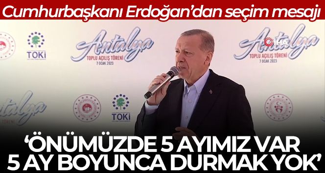 Cumhurbaşkanı Erdoğan: 'İstemezükçülük dışında bir şey de söylemiyorlar'