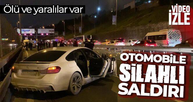 Haliç Köprüsü'nde otomobile silahlı saldırı: Ölü ve yaralılar var