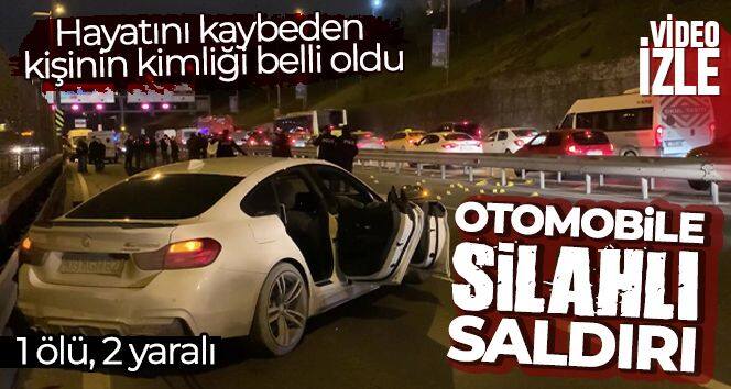 Haliç Köprüsü'nde otomobile silahlı saldırı: 1 ölü 2 yaralı