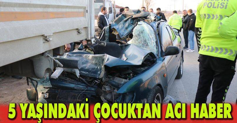 Dedesinin hayatını kaybettiği kazada ağır yaralanmıştı