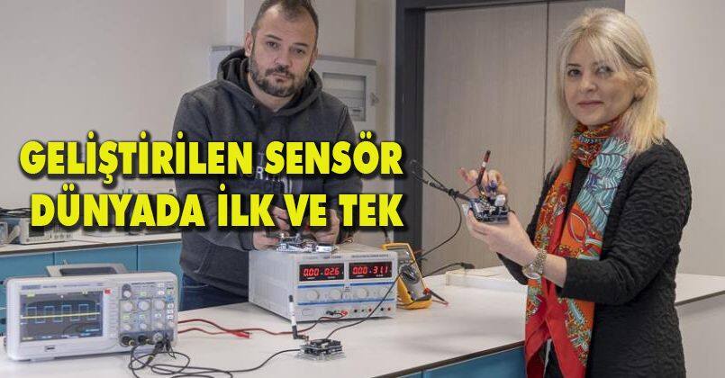 BAİBÜ’de geliştirilen sensör dünyada ilk ve tek