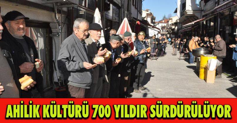 Osmanlı dönemindeki Ahilik kültürü 700 yıldır sürdürülüyor