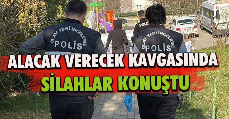 Alacak verecek kavgasında silahlar konuştu: 2 yaralı